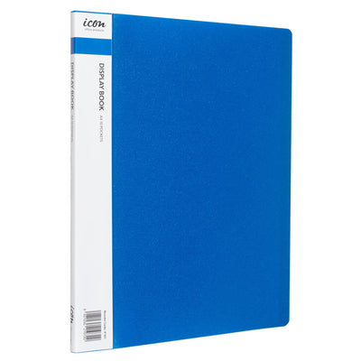 Okin IF301 - Icon Display Book A4 with Insert Spine 10 Pocket Blue