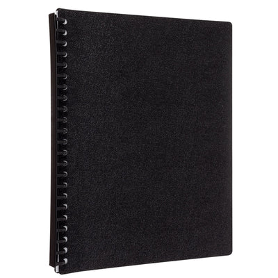 IF370 - Okin Refillable Display Book A4 20 Pocket Black
