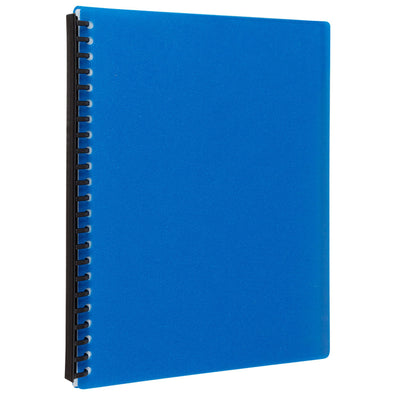 Okin IF371 - Icon Refillable Display Book A4 20 Pocket Blue