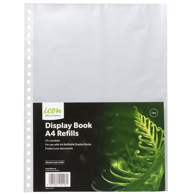 Okin IF380 - Icon Refillable Display Book Refills, Pack of 10