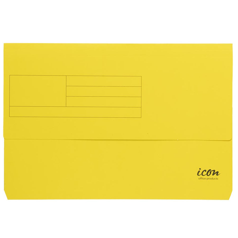 Okin IF443 - Icon Card Document Wallet FS Yellow