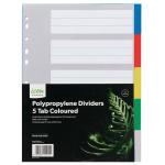 Okin IF680 - Icon PP Dividers 5 Tab Coloured