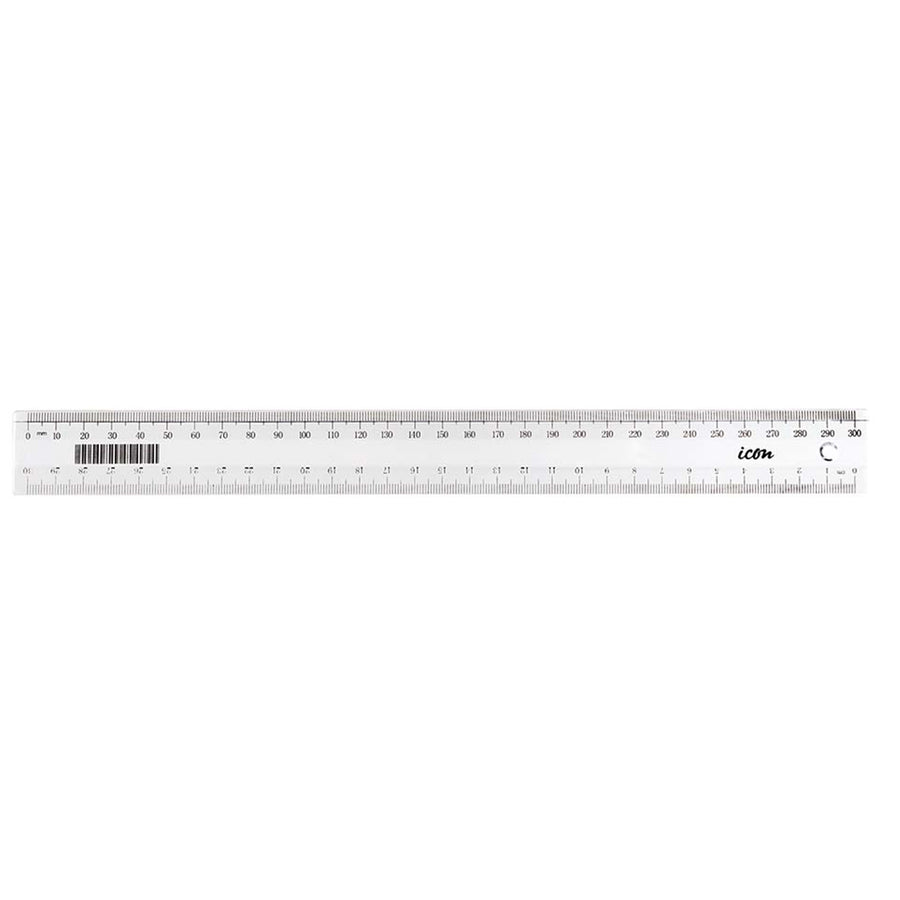 Okin IRULER02 - Icon Lineal Transparent Schmal 30cm