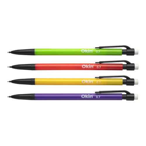 Okin IMP07 Icon Mechanical Pencil HB 0.7mm Assorted - Random Colour