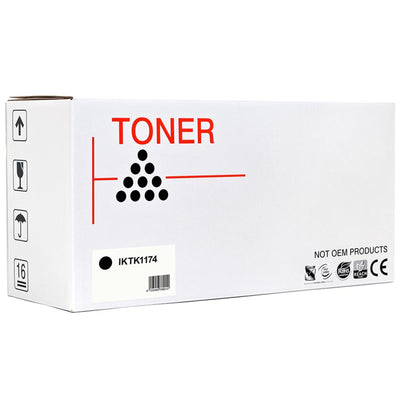 IKTK1174 - Okin Compatible Kyocera TK1174 Black Toner Cartridge