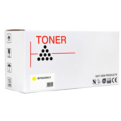 IBTN258XLY - Okin Kompatibler Brother TN258XL Gelb Tonerkartusche