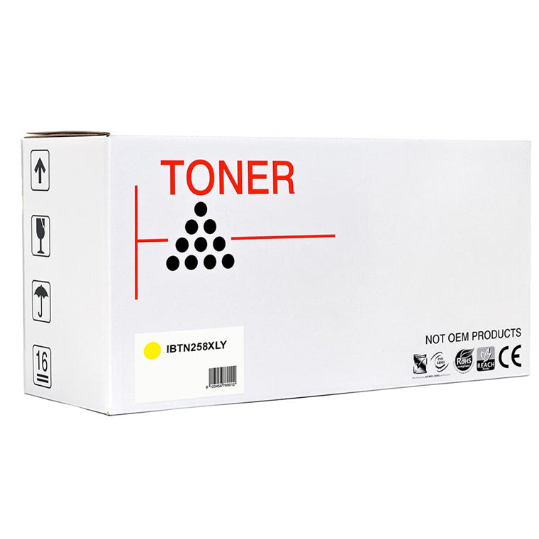 IBTN258XLY - Okin Kompatibler Brother TN258XL Gelb Tonerkartusche