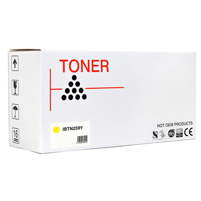 Okin IBTN259Y Compatible Brother TN259Y Yellow Toner Cartridge