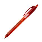 IBPTRIRED - Okin Ballpoint Retractable Pen Triangular Red
