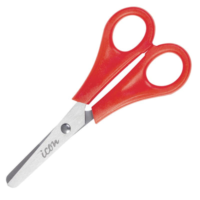 ISCISS5IN - Okin Kids Scissors 5 Inch Red Handle