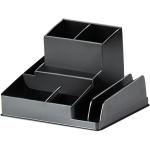I35E - Italplast greenR Schreibtisch-Organizer Schwarz