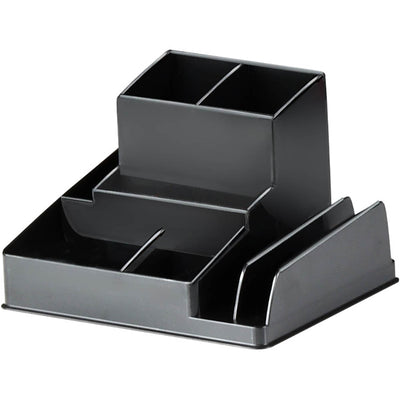 Italplast greenR Desk Organiser Black