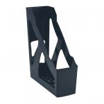I55E - Italplast greenR Magazine Stand Black