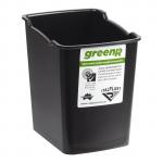 I25E - Italplast greenR Stiftebecher Schwarz