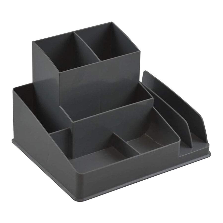 I35SGY - Italplast Desk Organiser Space Grey
