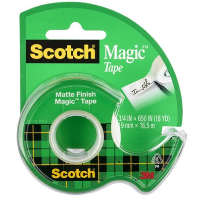 Scotch Magic Tape Dispenser 122 19mm x 16.5m