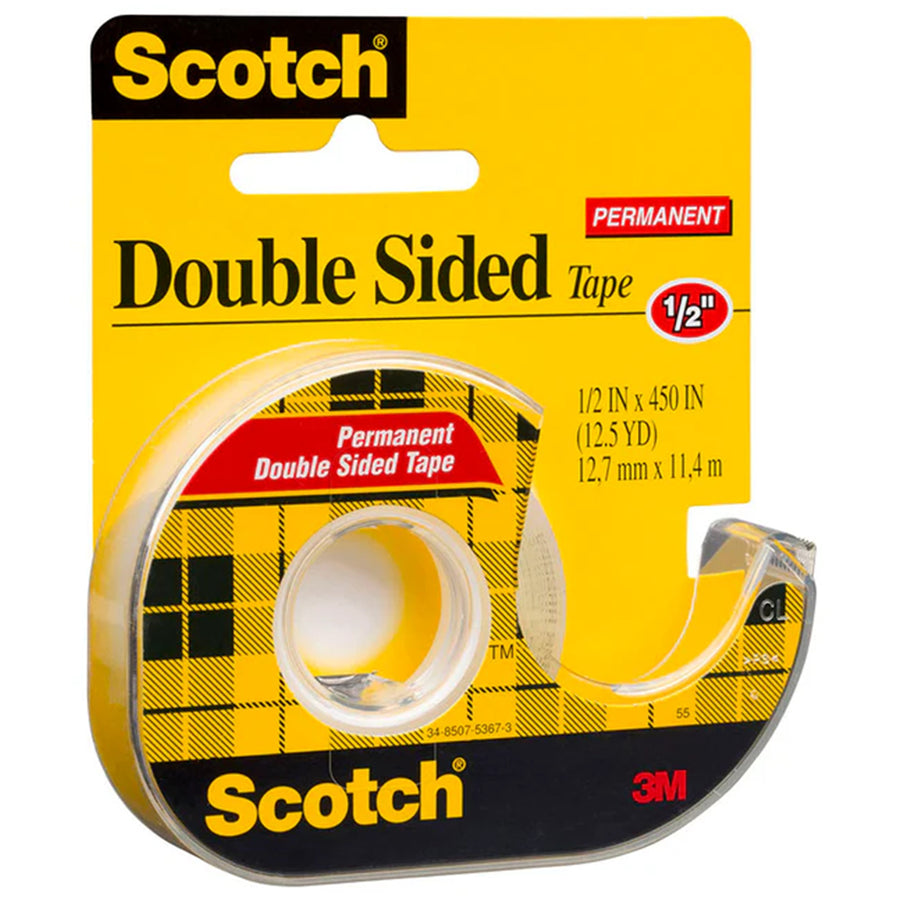 7100275536 - Scotch Double Sided Tape Dispenser 137 12.7mm x 11.4m