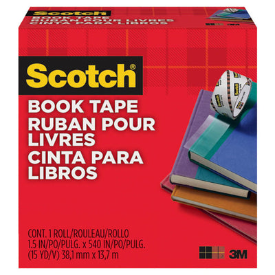 7010408191 - Scotch Buchreparatur-Klebeband 845 101mmx13.7m Transparent