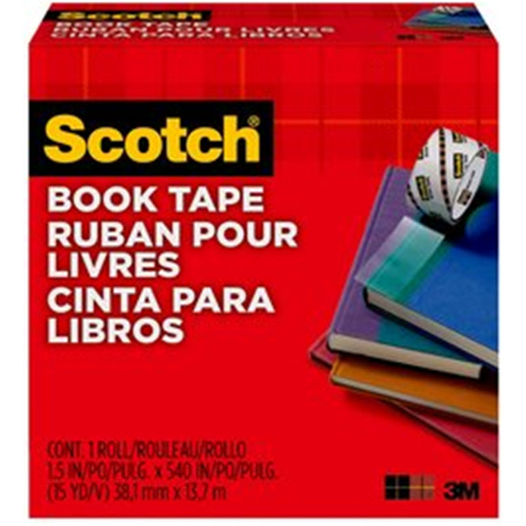 3M Scotch Tape Book Repair 50x13.7m Transparent
