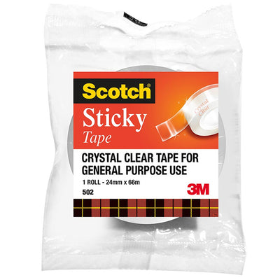 Scotch Sticky Tape 502 24mm x 66m