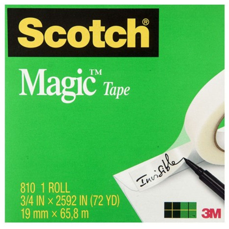 7000144782 - Scotch Magic Tape 810 19mm x 66m