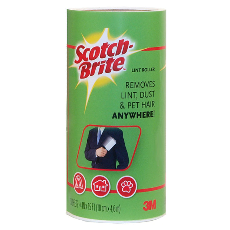 10223 - Scotch-Brite Lint Roller Refill 836RP-30 30 Sheets