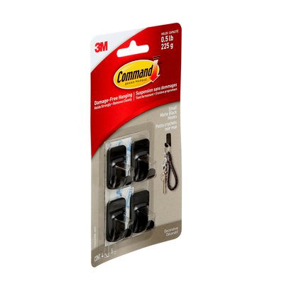 3M  70009107957  Command Hook - Matte Black