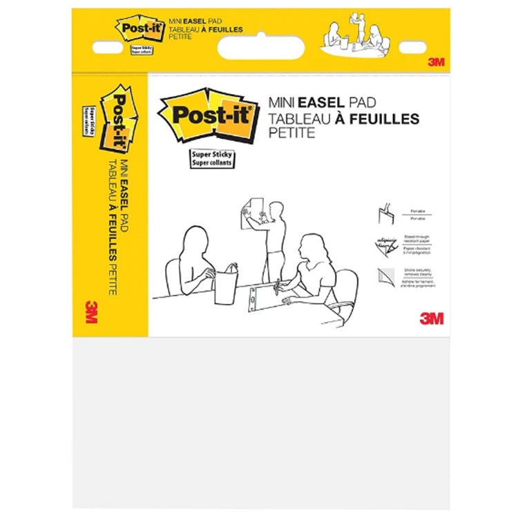 7100188003 - Post-it Super Sticky Mini Easel Pad 577SS 381x457mm