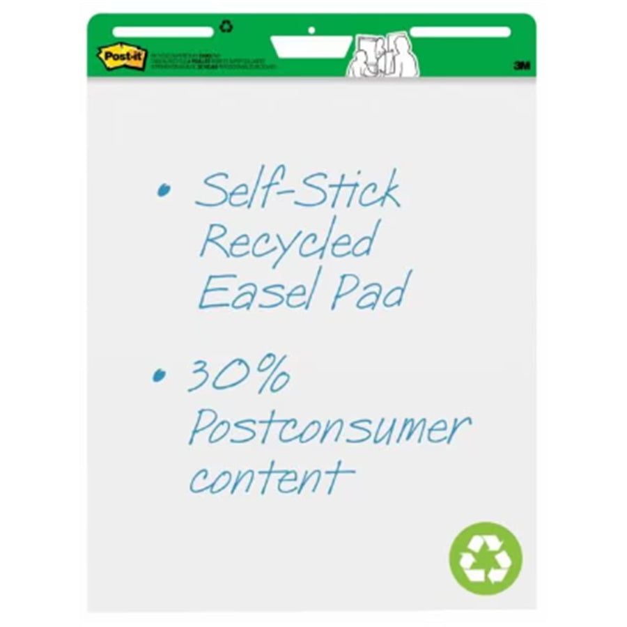 7100405307 - Post-it Recycled Easel Pad 559RP 635x762mm