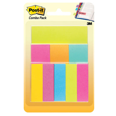 7100142988 - Post-it Haftnotizen und Seitenmarkierungen 670-COMBO Sortimentspackung