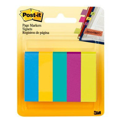 Post-it Page Markers 670-5AU 12x44mm Floral Fantasy, Pack of 5