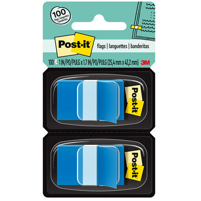 7000052453 - Post-it Flags 680-BE2 25x43mm Blau, Packung mit 2 Stück