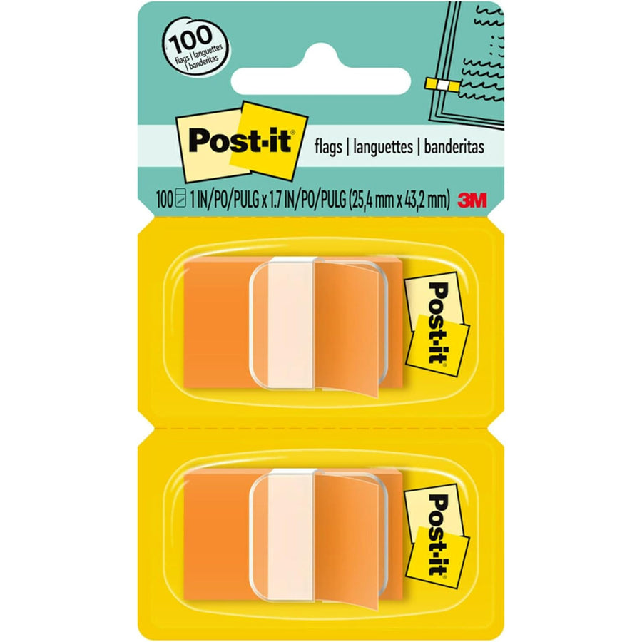 7100030634 - Post-it Flags 680-OE2 25x43mm Orange, Pack of 2