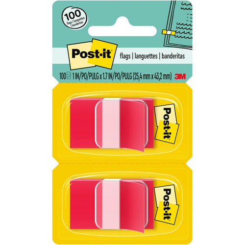 Post-it Flags 680-RD2 25x43mm Red, Pack of 2