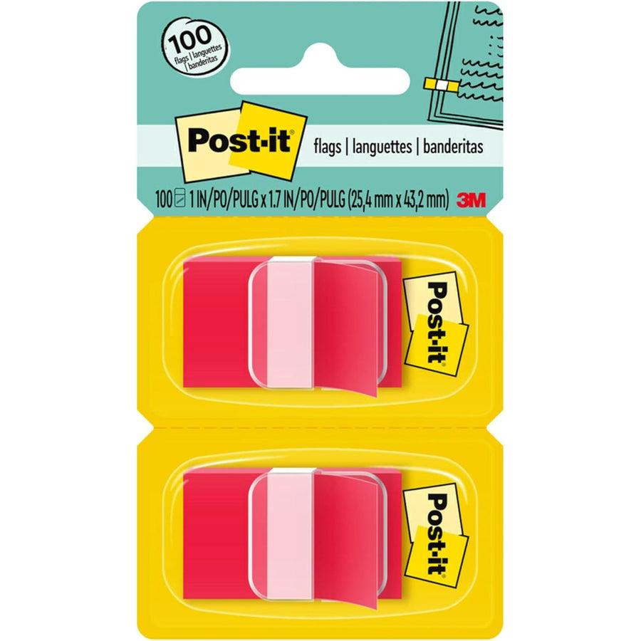 7000052456 - Post-it Flags 680-RD2 25x43mm Red, Pack of 2