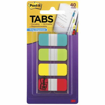 Post-it Tabs 676-ALYR 15x38mm Bright, Pack of 4
