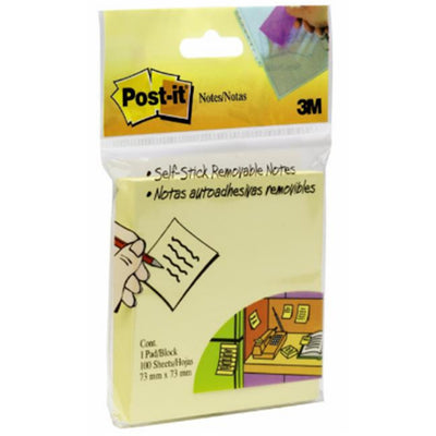 7012505671 - Post-it Notes 654-HBY 76x76mm Yellow HS 100sh