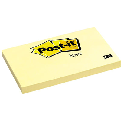 Post-it Notes 655-Y 76x127mm Yellow 100sh