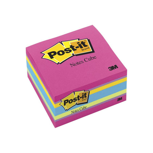 7100254000 - Post-it Notes Memo Cube 2027-RCR 76x76mm Pink Wave 400sh