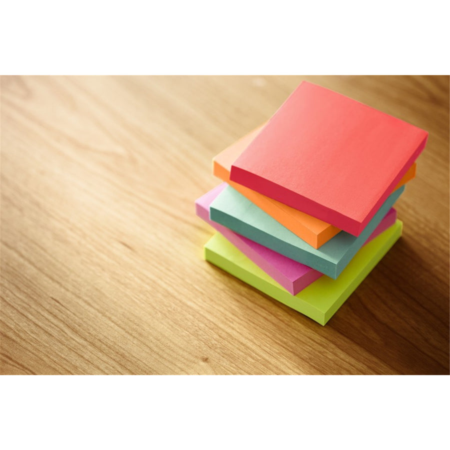 7100260001 - Post-it Notes 654-5AN 76x76mm Poptimistic, Pack of 5