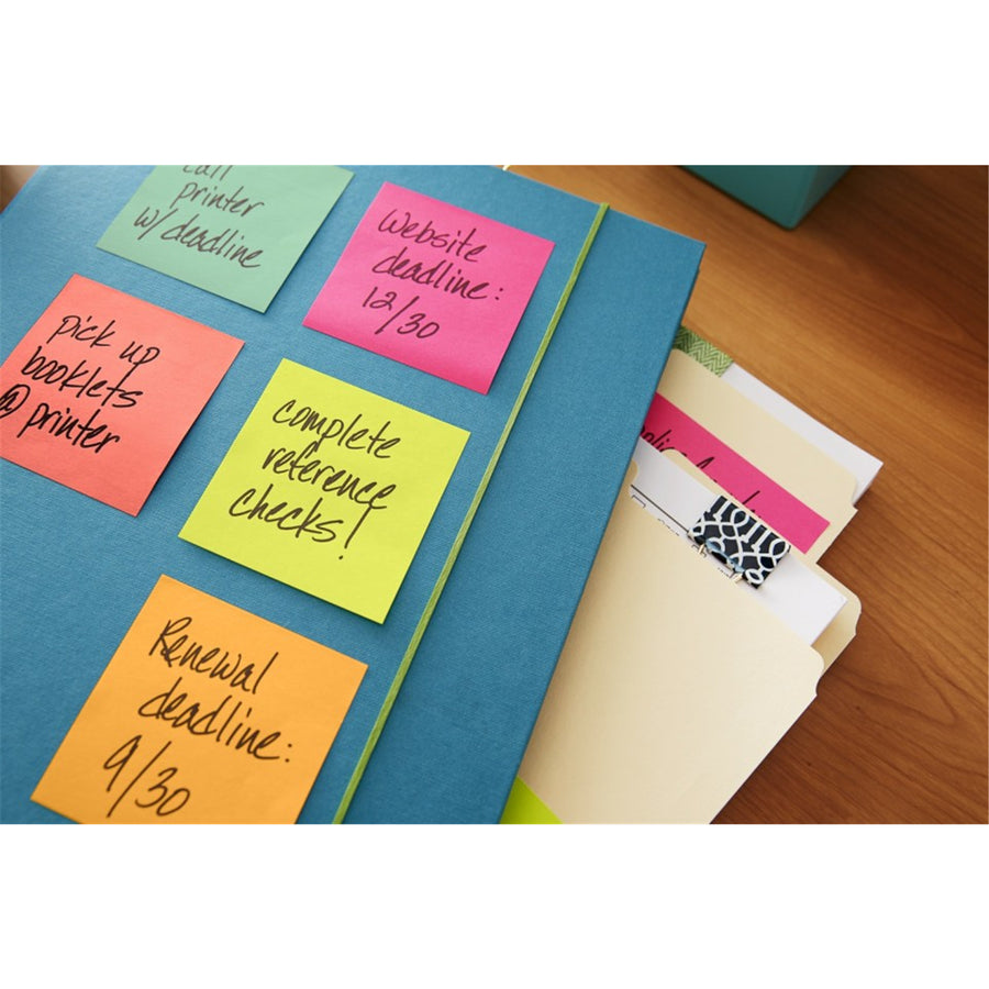 7100260001 - Post-it Notes 654-5AN 76x76mm Poptimistic, Pack of 5