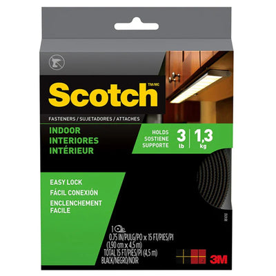 3M 70006908977 Scotch Fastener Indoor RF4720 19mmx4.57m Black