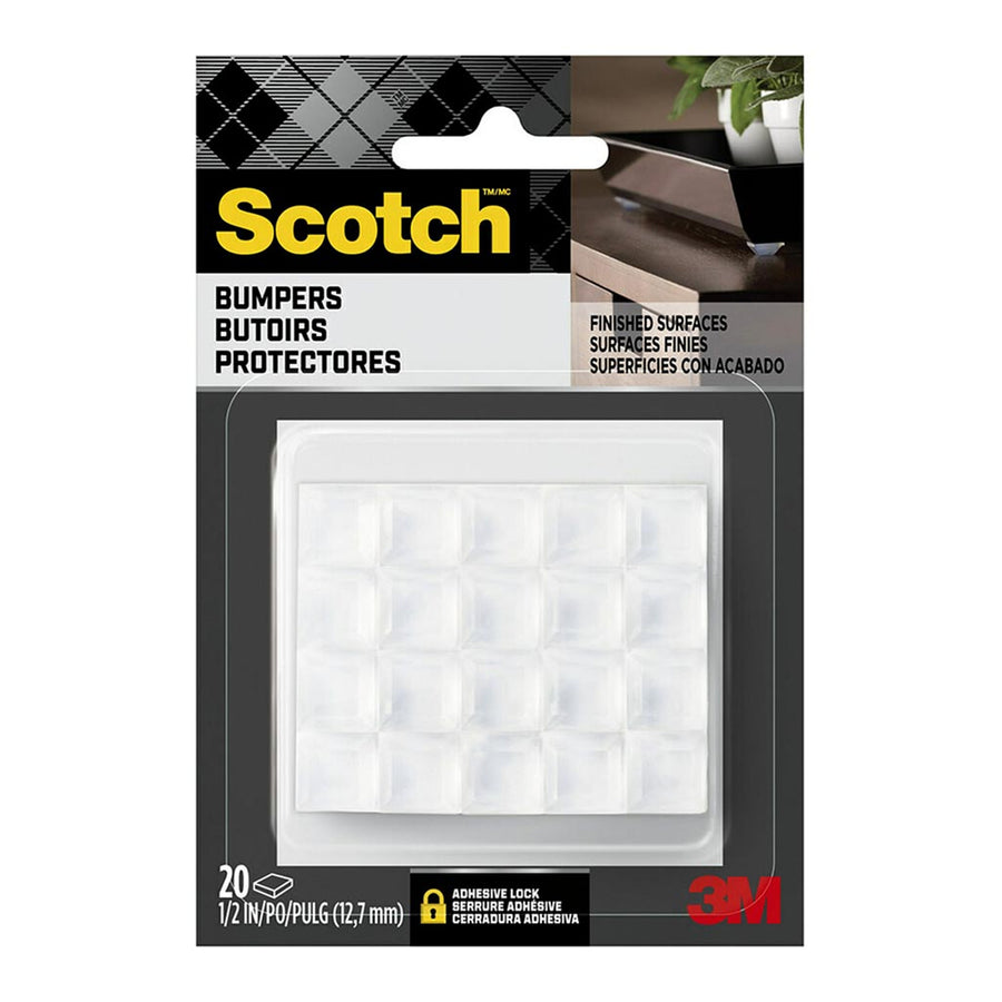 7100142724 - Scotch Square Bumpers SP954-NA 12.7mmx12.7mm, Pack of 20