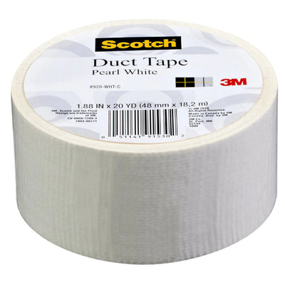 7100166633 - Scotch Duct Tape 920-WHT 48mm x 18.2m Perlweiß