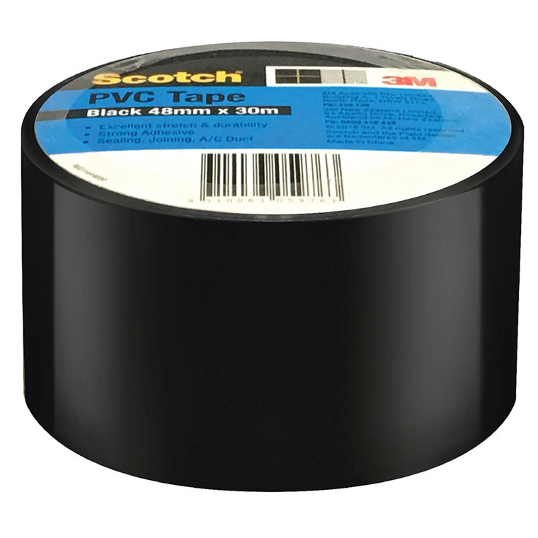 7012874875 - Scotch PVC Tape 944B Black 48mm x 30m