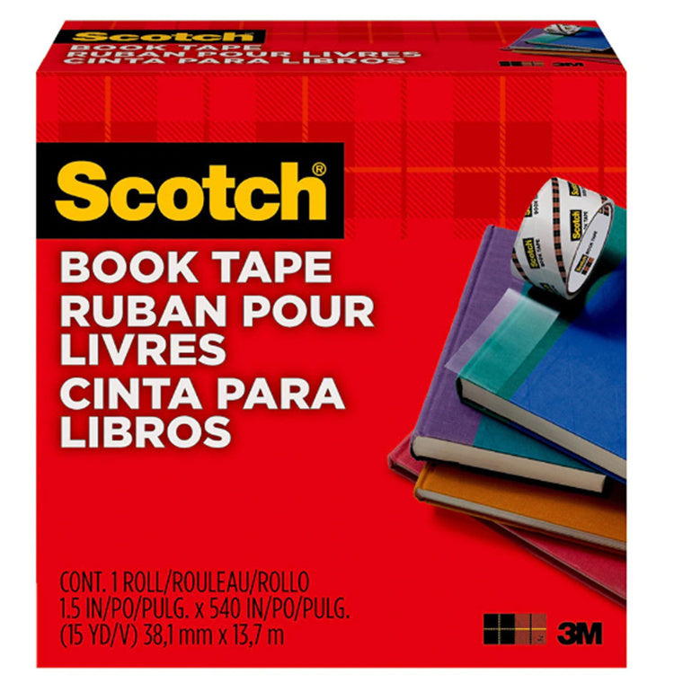 Scotch Tape Book Repair 845 38mmx13.7m Transparent
