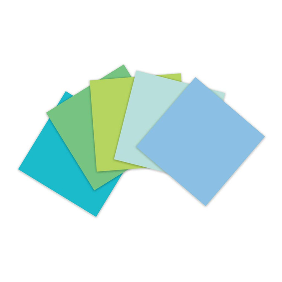 7100290422 - Post-it 100 Rec Super Sticky Notes 654R-5SST 76x76mm Oasis, Pack of 5