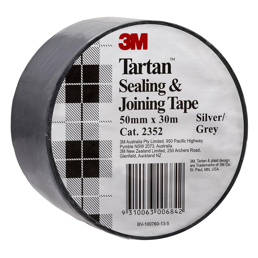 7012880432 - 3M Tartan Seal and Join Tape 2352 50mm x 30m Silver