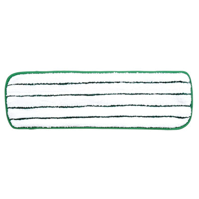 3M Easy Scrub Flat Mop Pad 18 Inch Green, Pack of 10