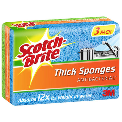 7012921463 - Scotch-Brite Dicke Schwämme, 3er-Pack